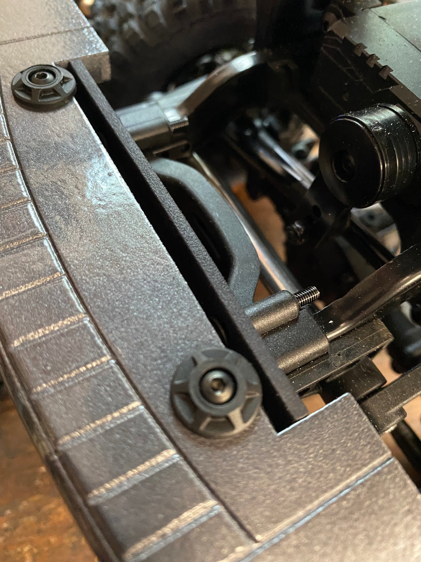 1:10 Rod Shop | CEN Racing Ford F450 | Front Bumper With Fog Lights Kit