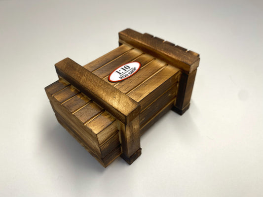 1:10 Rod Shop  |   Scale Accessories   |    Mini Wooden Crate