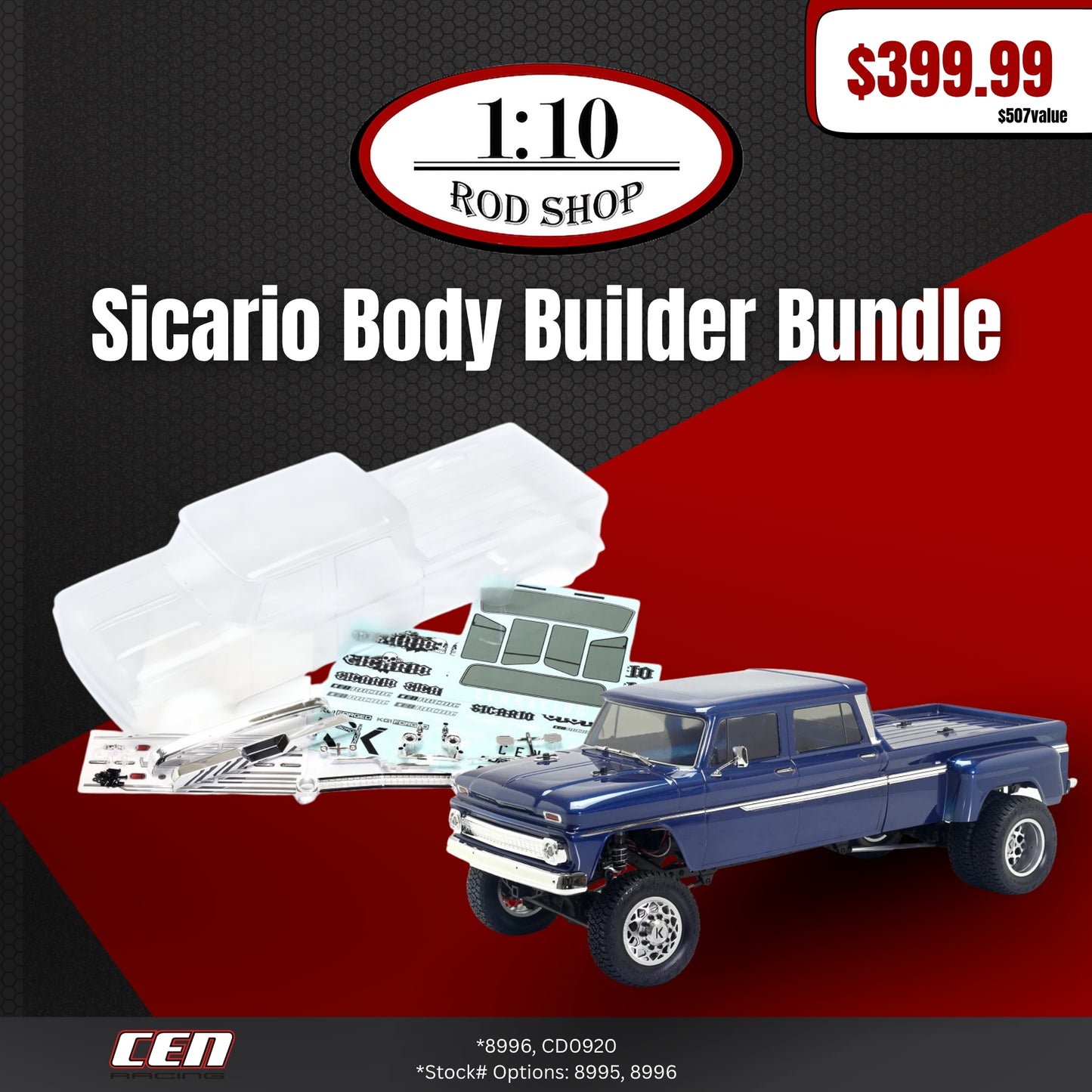 Sicario Body Builder Bundle
