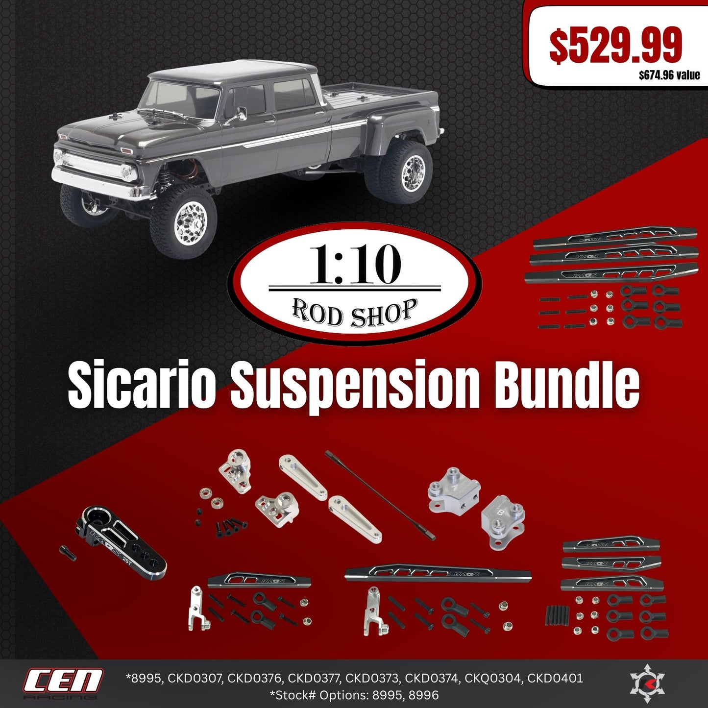 Sicario Suspension Bundle