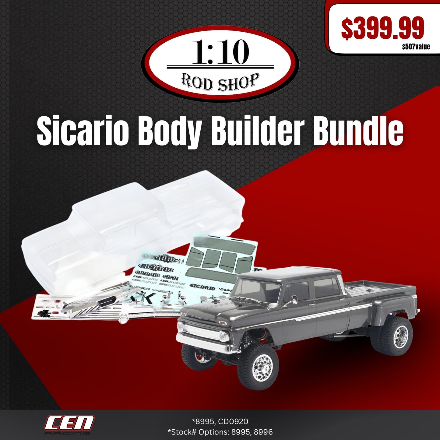 Sicario Body Builder Bundle