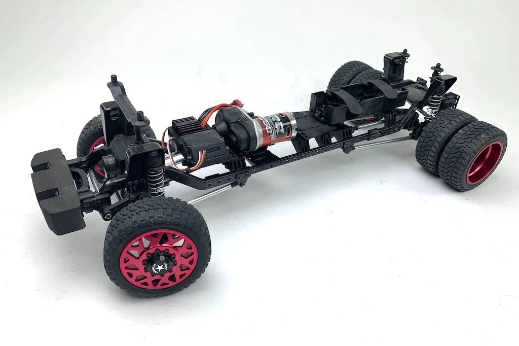 8981 FORD F-450 SD 1/10 4WD RTR (Grey Titanium) Custom Truck DL-Series