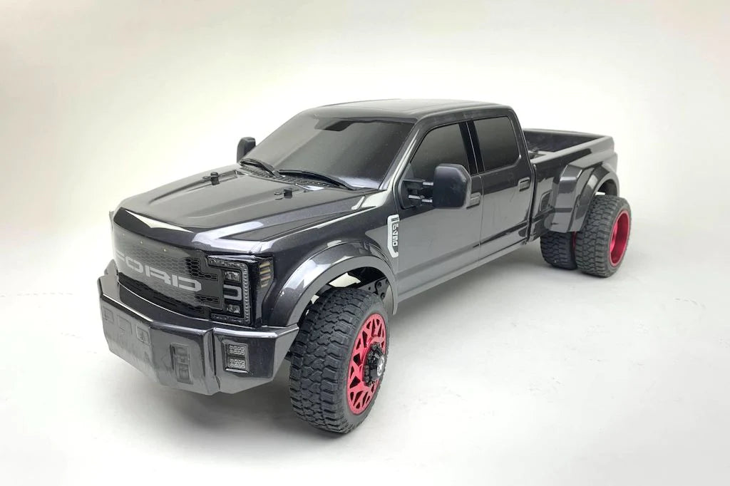 8981 FORD F-450 SD 1/10 4WD RTR (Grey Titanium) Custom Truck DL-Series