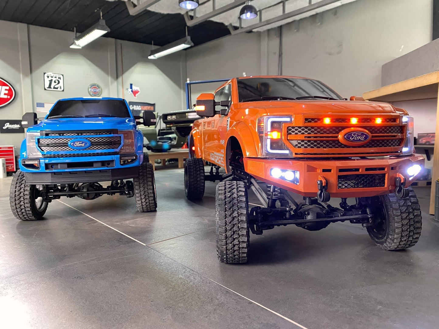 1:10 Rod Shop  |   CEN Racing Ford F250  |  2022  Edition Grille Light Kit