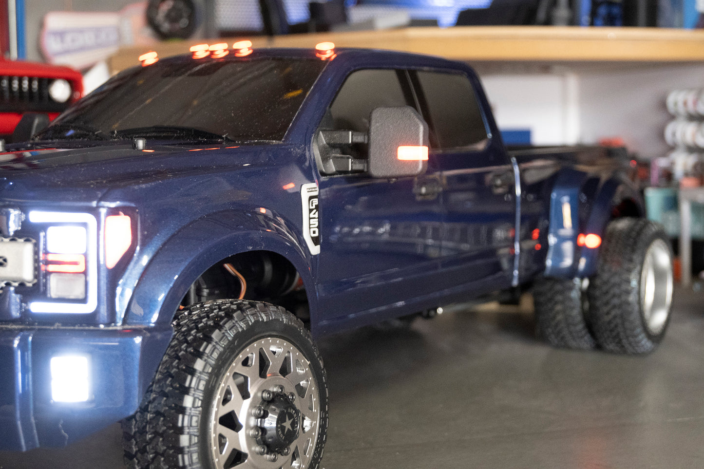 1:10 Rod Shop  |  CEN Racing Ford F450 and Ford F250    |    Blinker Mirror Kit