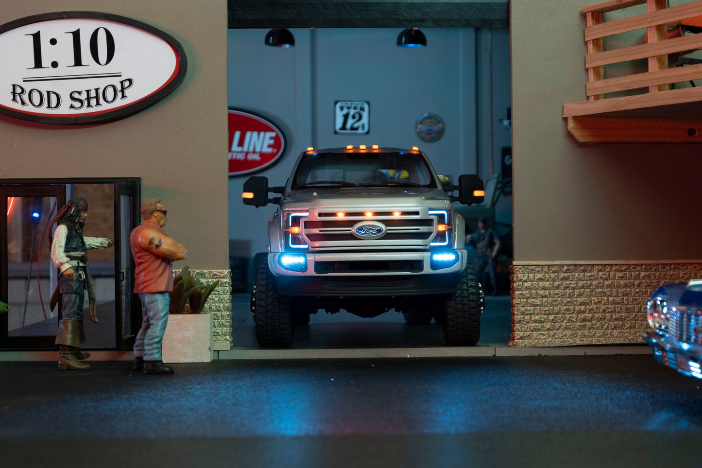 1:10 Rod Shop  |   CEN Racing Ford F450  |  2022  Edition Grille Light Kit