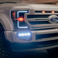 1:10 Rod Shop  |   CEN Racing Ford F450   |   Front Bumper With Fog Lights Kit