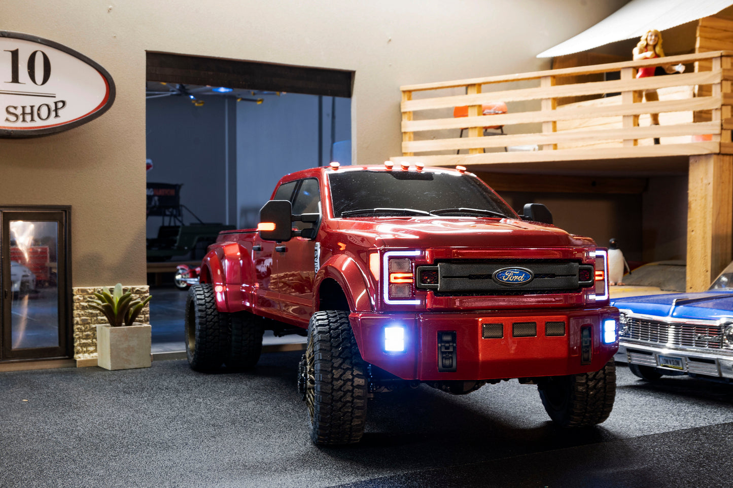1:10 Rod Shop  |   CEN Racing Ford F450  |  2018 "ALL LIT UP"