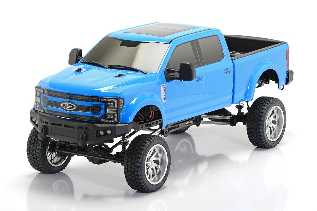 8992 FORD F-250 SD KG1 EDITION LIFTED TRUCK DAYTONA BLUE - RTR