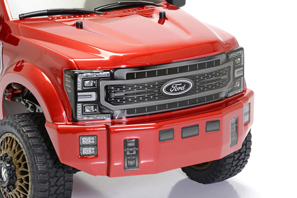 8982 FORD F-450 SD KG1 Wheel Edition 1/10 4WD RTR (RED Candy Apple) Custom Truck DL-Series