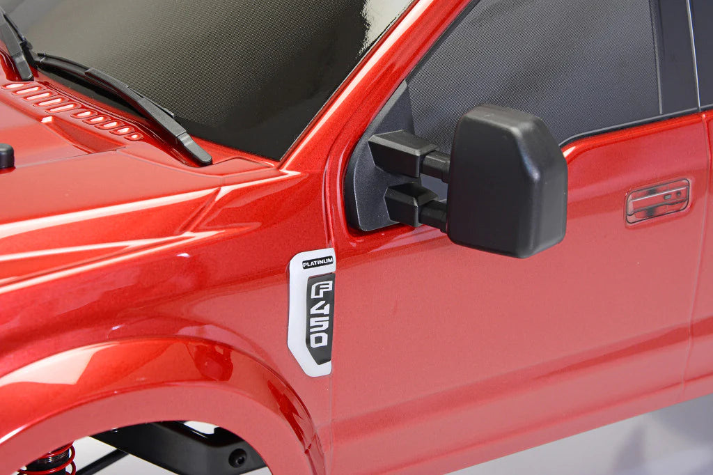 8982 FORD F-450 SD KG1 Wheel Edition 1/10 4WD RTR (RED Candy Apple) Custom Truck DL-Series