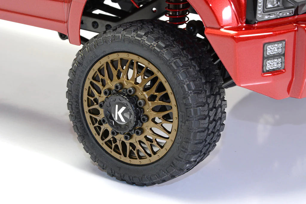 8982 FORD F-450 SD KG1 Wheel Edition 1/10 4WD RTR (RED Candy Apple) Custom Truck DL-Series