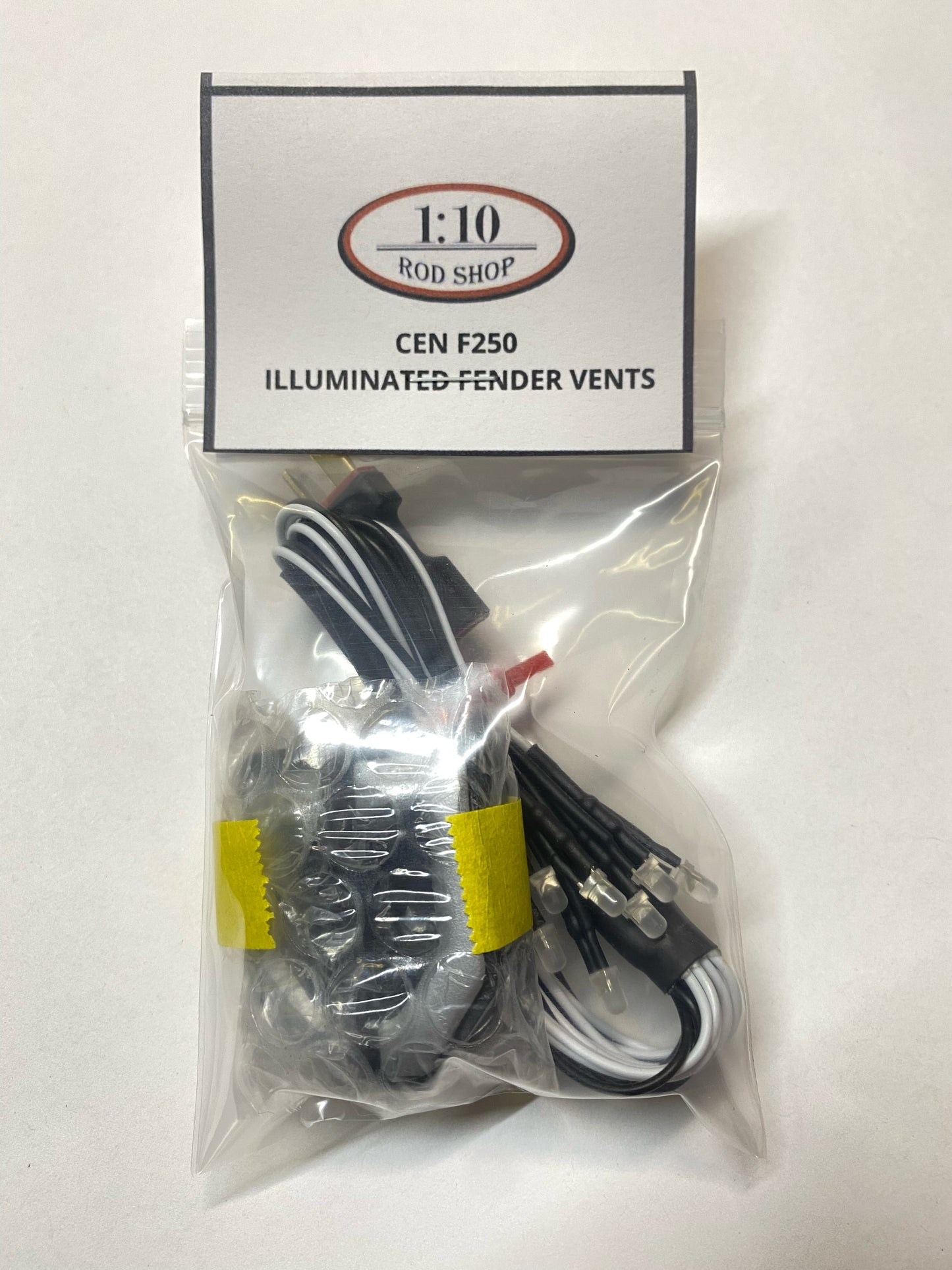 1:10 Rod Shop  |  CEN Racing Ford F450 and Ford F250 |    Illuminated Fender Vents
