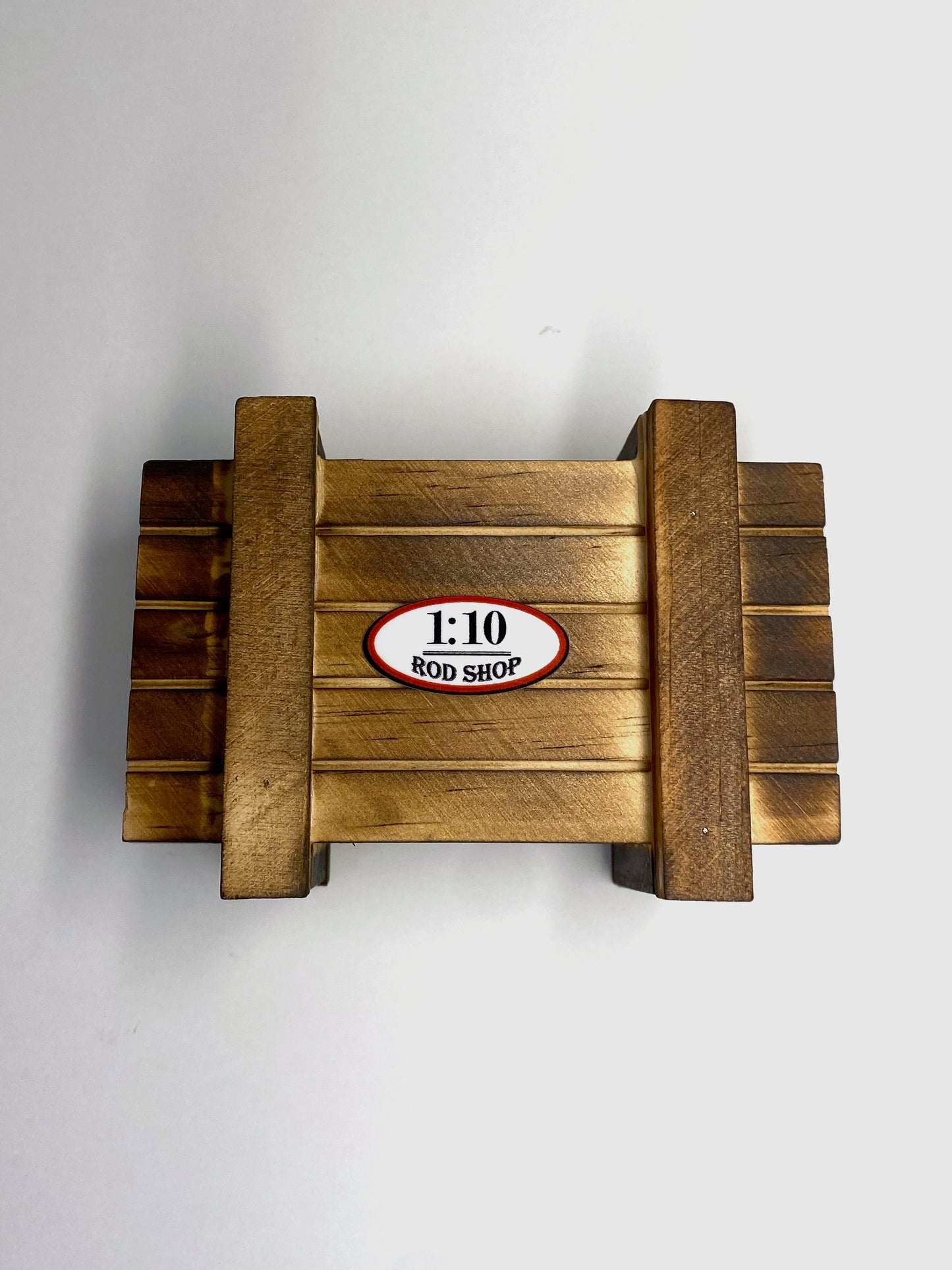 1:10 Rod Shop  |   Scale Accessories   |    Mini Wooden Crate